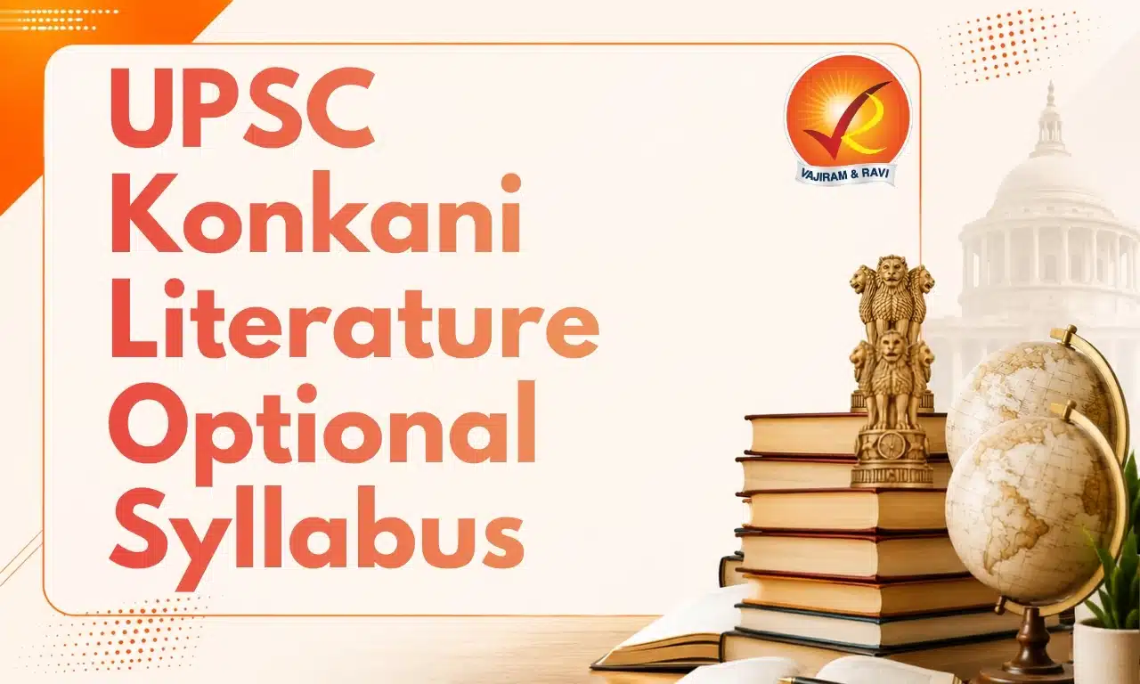 UPSC Konkani Literature Optional Syllabus