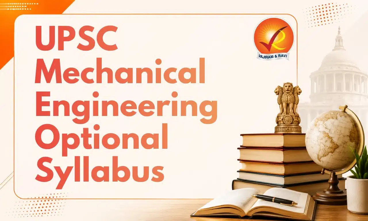 UPSC Mechanical Engineering Optional Syllabus