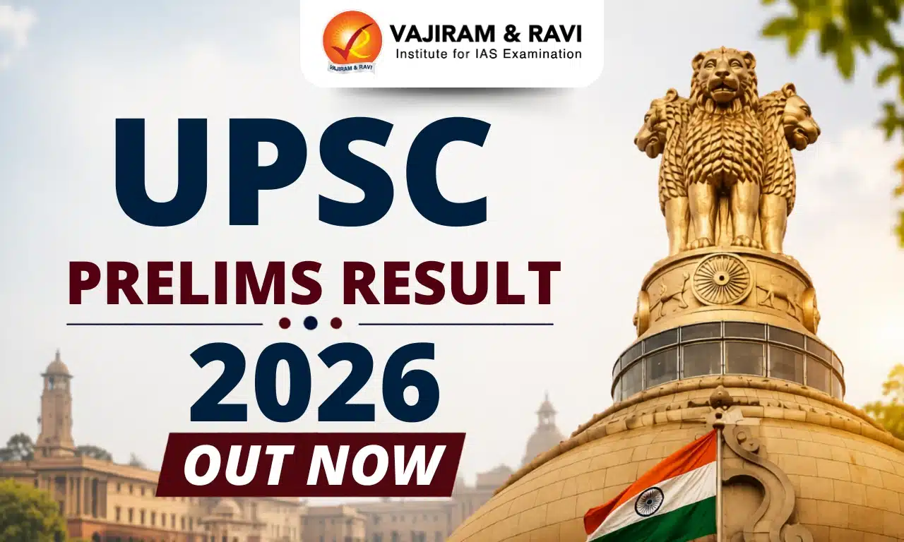 UPSC Prelims Result 2026 Out