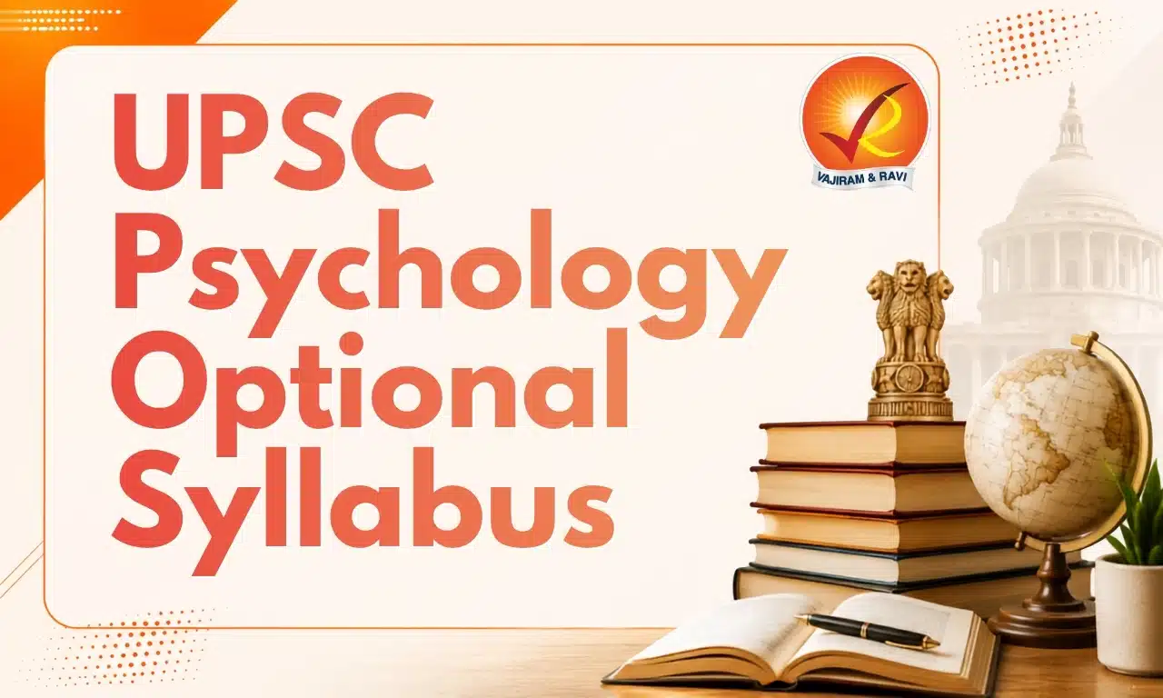 UPSC Psychology Optional Syllabus