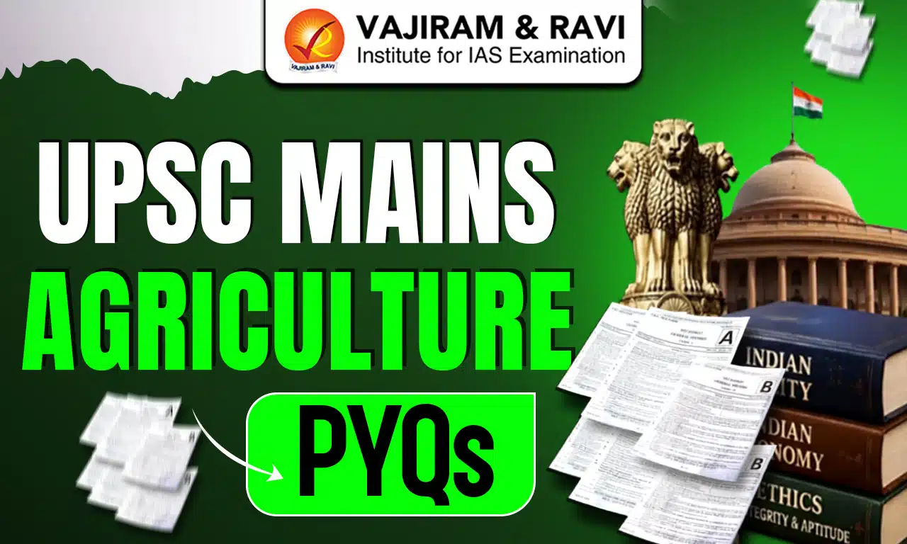 UPSC Mains Agriculture PYQs