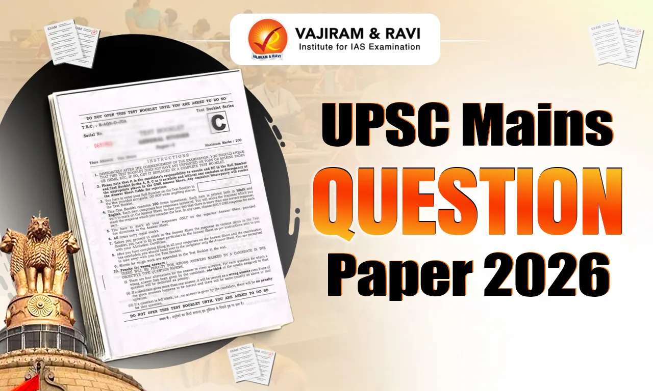 upsc mains question paper 2026