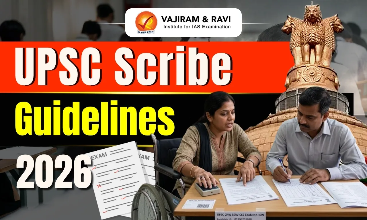 UPSC Scribe Guidelines 2026
