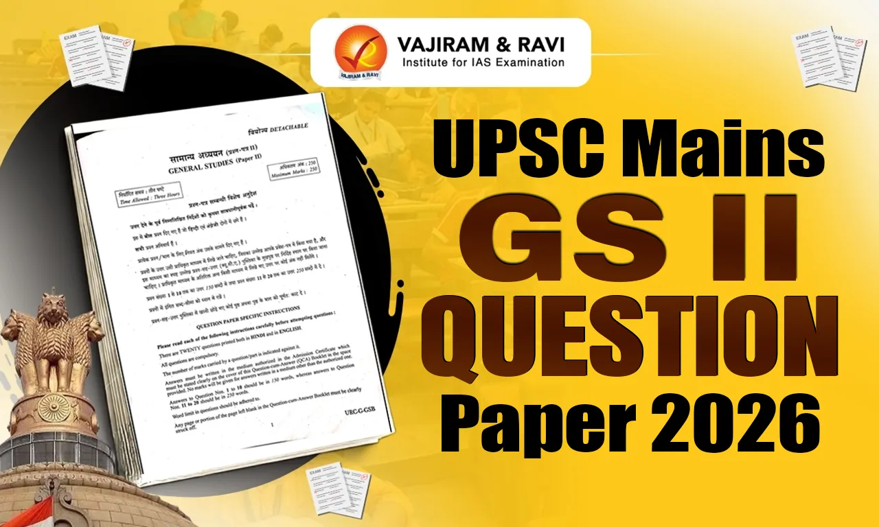 upsc mains gs 2 question paper 2026