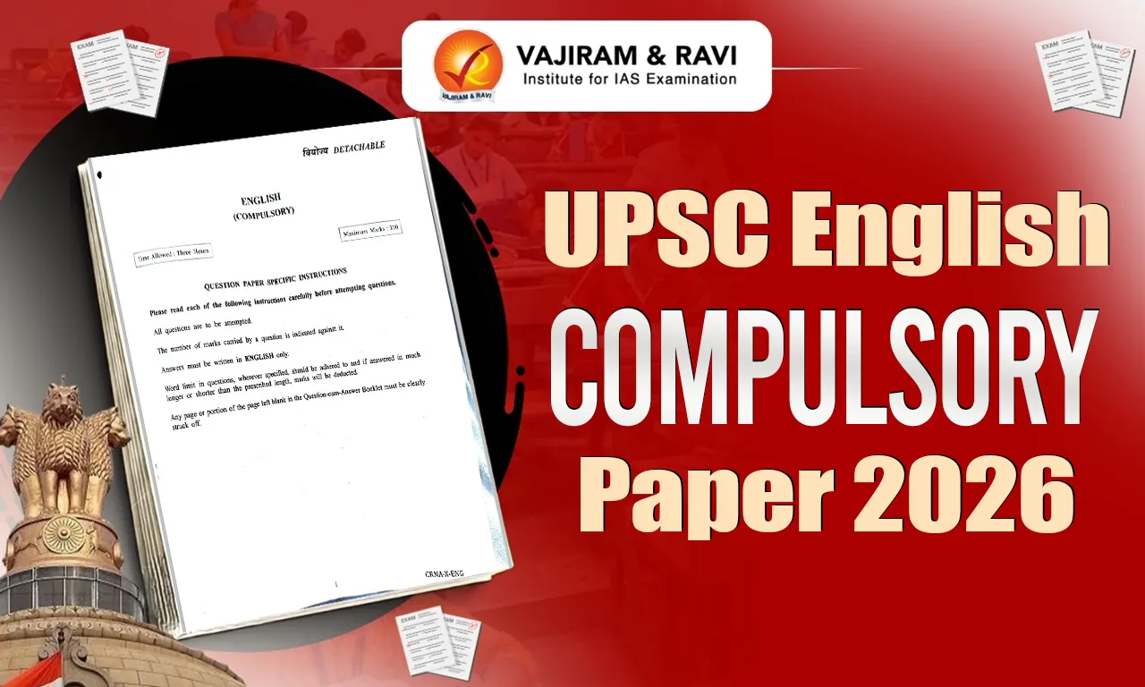 UPSC English Compulsory Paper 2026