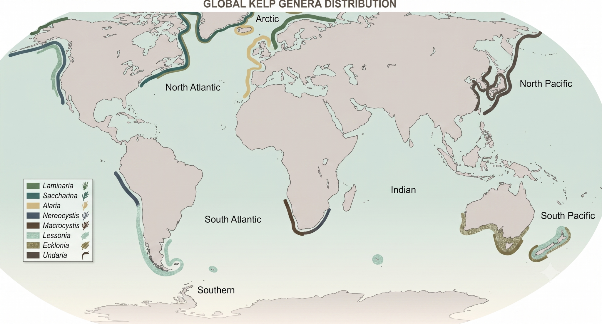 Kelp Forest Distribution