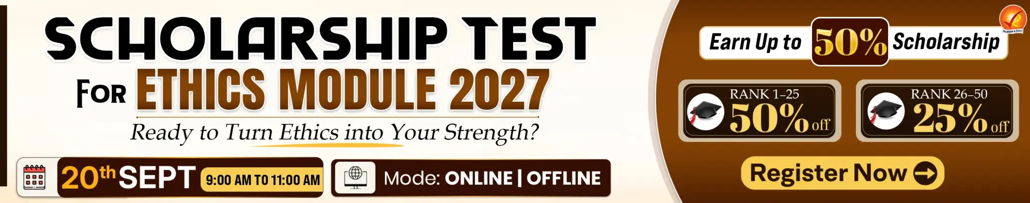 Ethics Scholarship Test