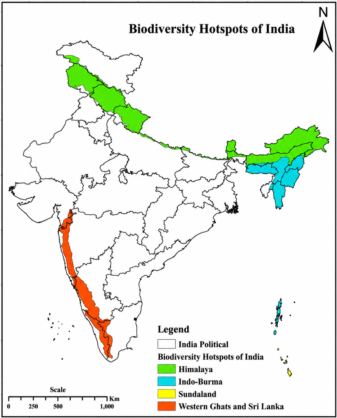 Biodiversity Hotspots in India