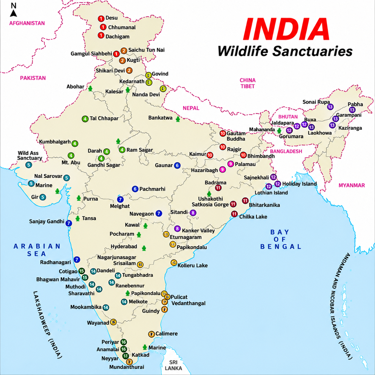 Wildlife Sanctuaries in India