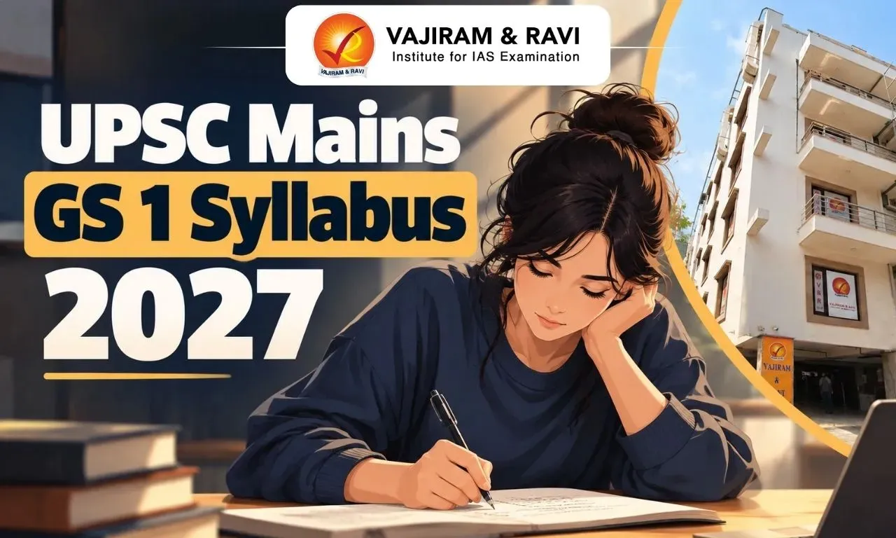 UPSC Mains GS 1 Syllabus 2027