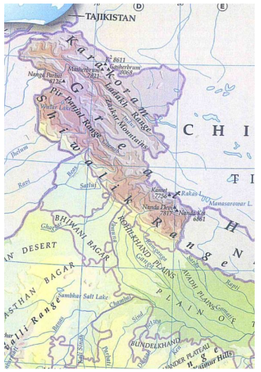 Mountain Ranges in India
