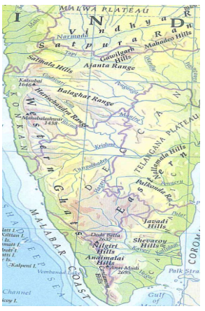 Mountain Ranges in India