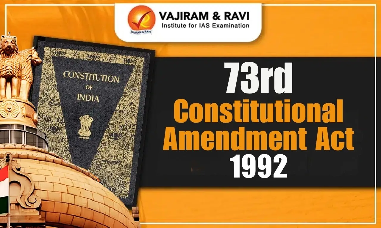 73rd Constitutional Amendment Act 1992